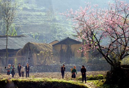 Traditional Tet festival of Vietnamese ethnic minority groups